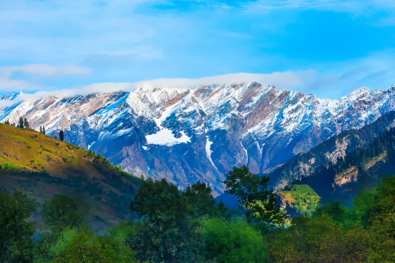 Rohtang pass snow peaks – Dashaur Heights